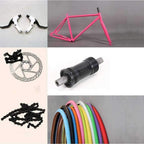 XIAZHOU Highway Bicycle, 26-inch Bicycle, Double disc Brake, high Carbon Steel Frame, Highway Bike Racing, Men and Women Adult Multicolor 6-6, B (Color : C)