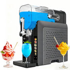 Slushie Machine for Home - 88oz Frozen Drink Maker Slushy Machine, 2-In-1 Soft Ice Cream Maker, 6 Preset Programs| Slushie, Cocktails, Frappés, Ice Cream, Smoothies, Milkshakes (Screen Version）