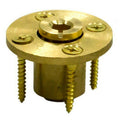 universal brass wood deck anchors for swimming pool safety covers (various qty)