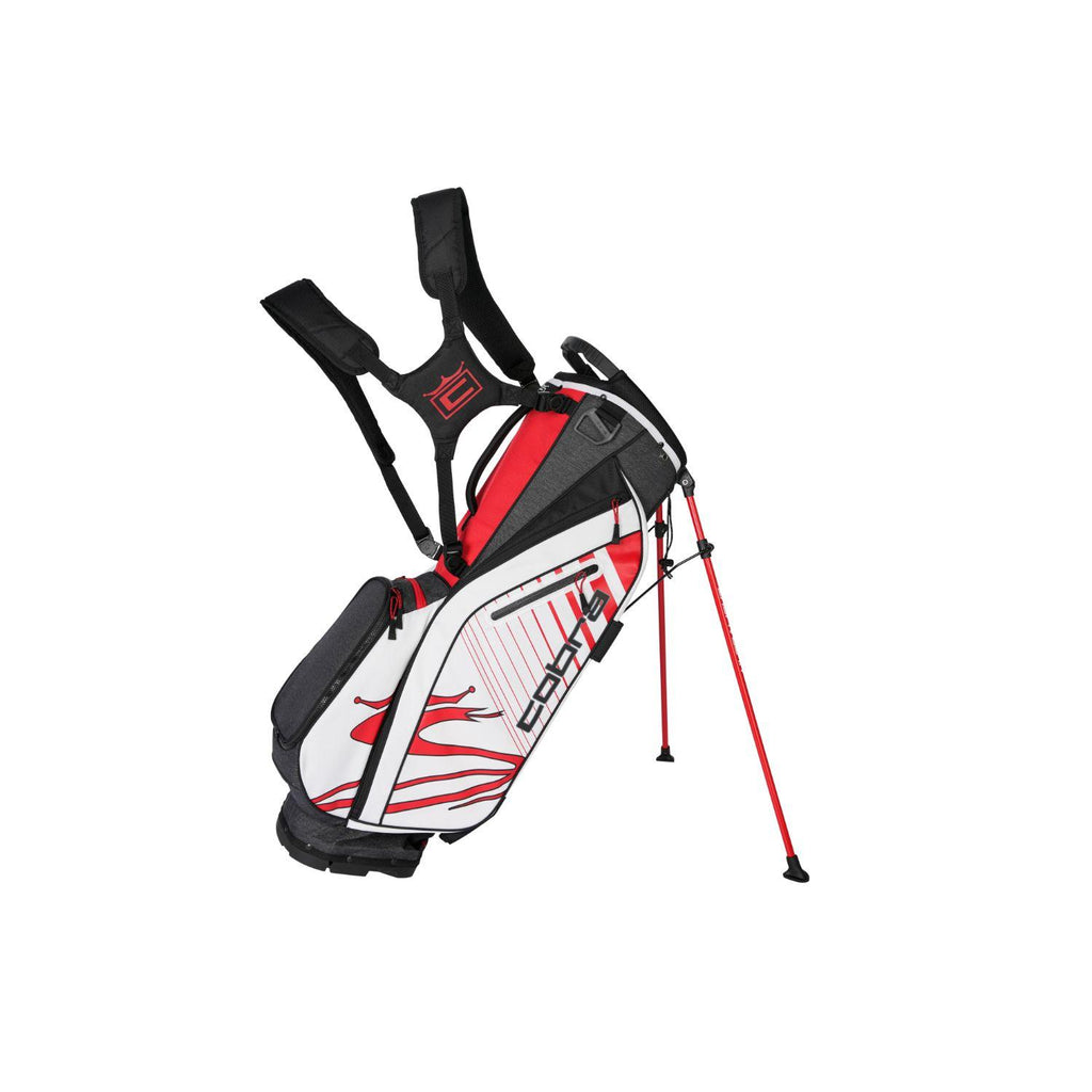 Cobra Golf 2020 Ultralight Stand Bag Black-High Risk Red-Wht