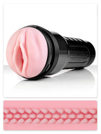 Fleshlight Vibro Pink Lady Touch Vibrating Male Masturbator, Flesh Pink