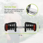 Replacement Adjustable Dumbbell Handlebar 10-90lbs