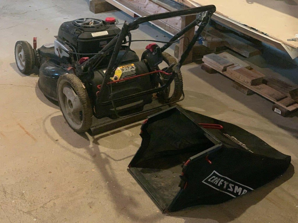 Lawn Mower & Stratton Platinum 7.25 ft-lb 190 cc Self-propelled