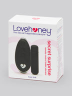 Lovehoney Secret Surprise 10 Function Remote Control Bullet Vibrator, Black