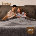 [Lanuch]  Size 100" x 90" Electric Heated Throw Blanket, Dual Controllers, 5 Year Warranty, Velvet/Sherpa, 10 Heating Levels &amp; 1-12H Auto Off, Over-Heat Protect, ETL, Machine Washable