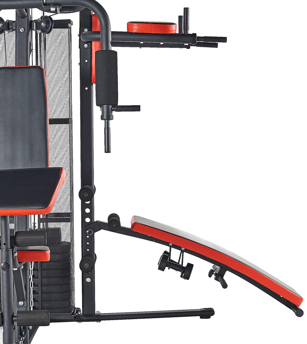 Everyday Essentials RS 90XLS Home Gym System Multiple Purpose Workout Station with 380 lbs of Resistance, 145 lbs Weight Stack, Comes with Installation Instruction Video