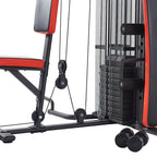 Everyday Essentials RS 90XLS Home Gym System Multiple Purpose Workout Station with 380 lbs of Resistance, 145 lbs Weight Stack, Comes with Installation Instruction Video