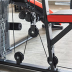Everyday Essentials RS 90XLS Home Gym System Multiple Purpose Workout Station with 380 lbs of Resistance, 145 lbs Weight Stack, Comes with Installation Instruction Video