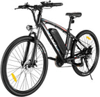 VIVI Electric Bike 27.5" Electric Mountain Bike 500W Adults Ebike, Electric Bike for Adults with Removable 48V 10Ah Battery,  21 Speed Gears