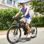 VIVI Electric Bike 27.5" Electric Mountain Bike 500W Adults Ebike, Electric Bike for Adults with Removable 48V 10Ah Battery,  21 Speed Gears