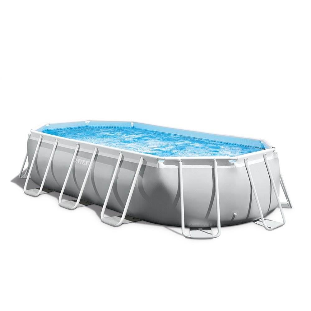 16.5ft x 9ft x 48in Rectangular Pool Set w/ Filter Cartridges (6 Pack)