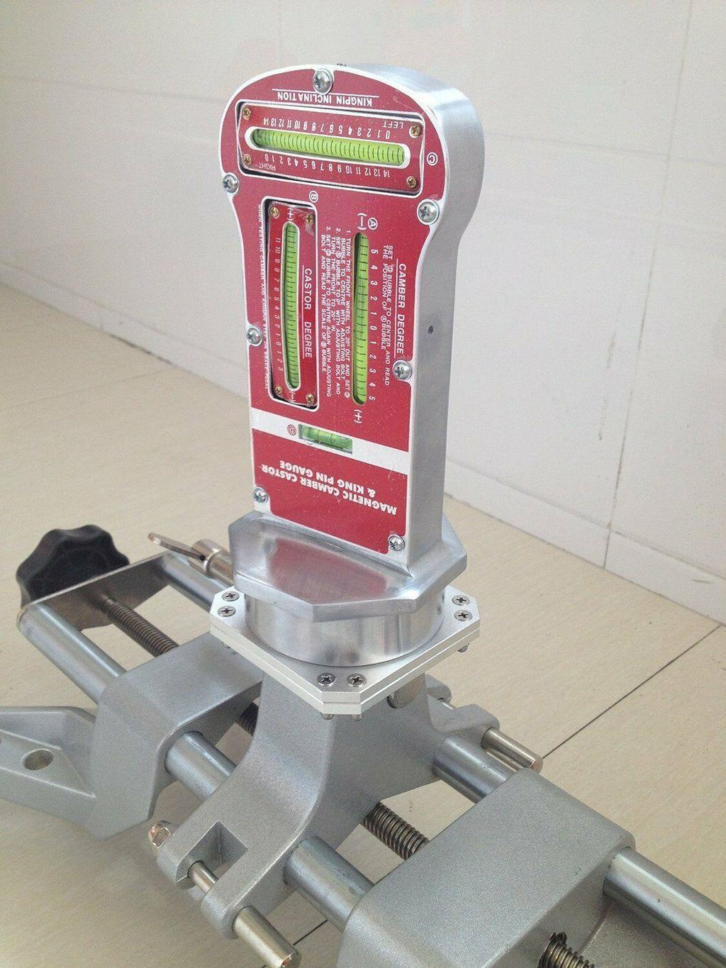 Camber Caster Gauand Wheel Alignment Rack Rim Clamp Mount Tool 11"- 25" rims