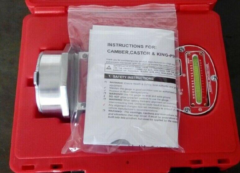 Camber Caster Gauand Wheel Alignment Rack Rim Clamp Mount Tool 11"- 25" rims