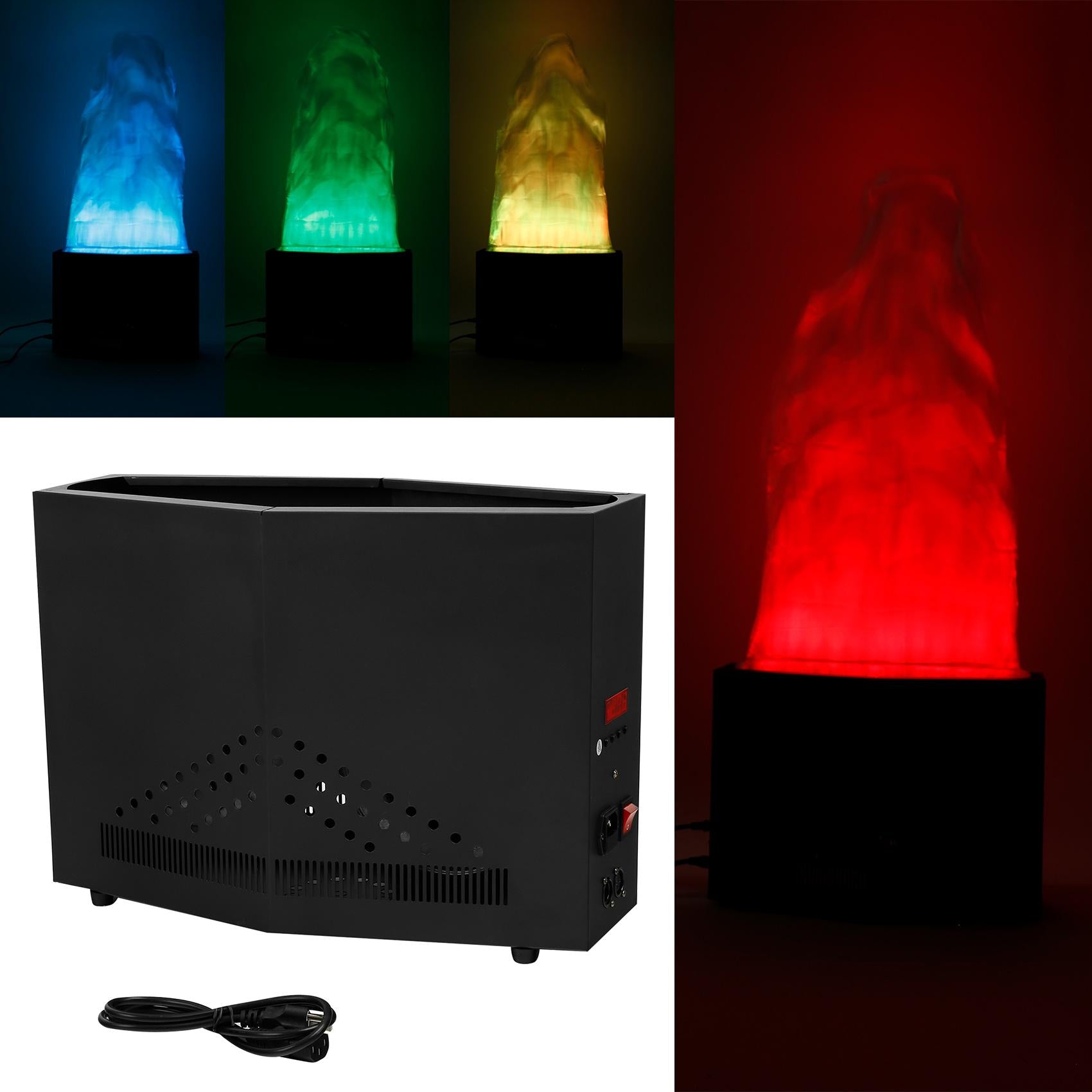 TC-Home LED Fake Fire Light 150W Artificial Bonfire Lamp 24 LEDs RGB 3in1 DMX-512 Controlled