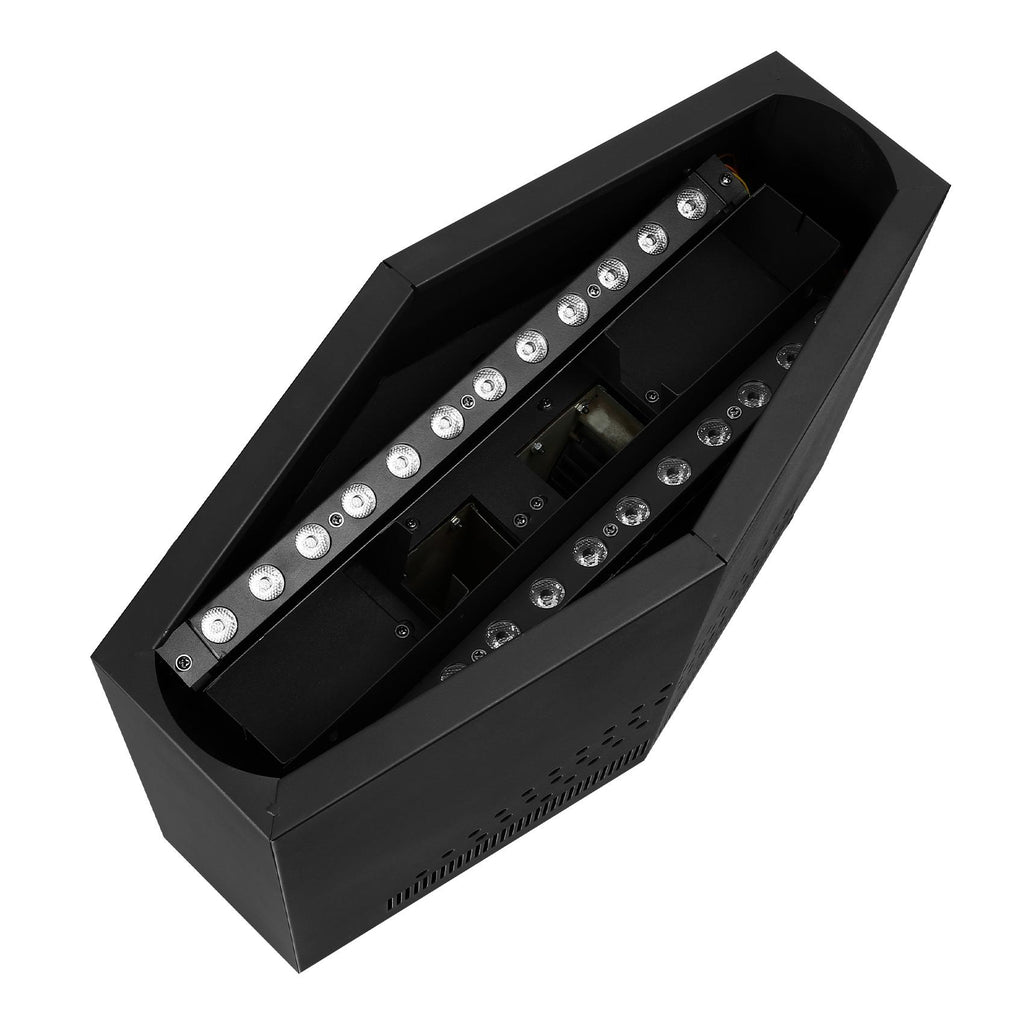 TC-Home LED Fake Fire Light 150W Artificial Bonfire Lamp 24 LEDs RGB 3in1 DMX-512 Controlled