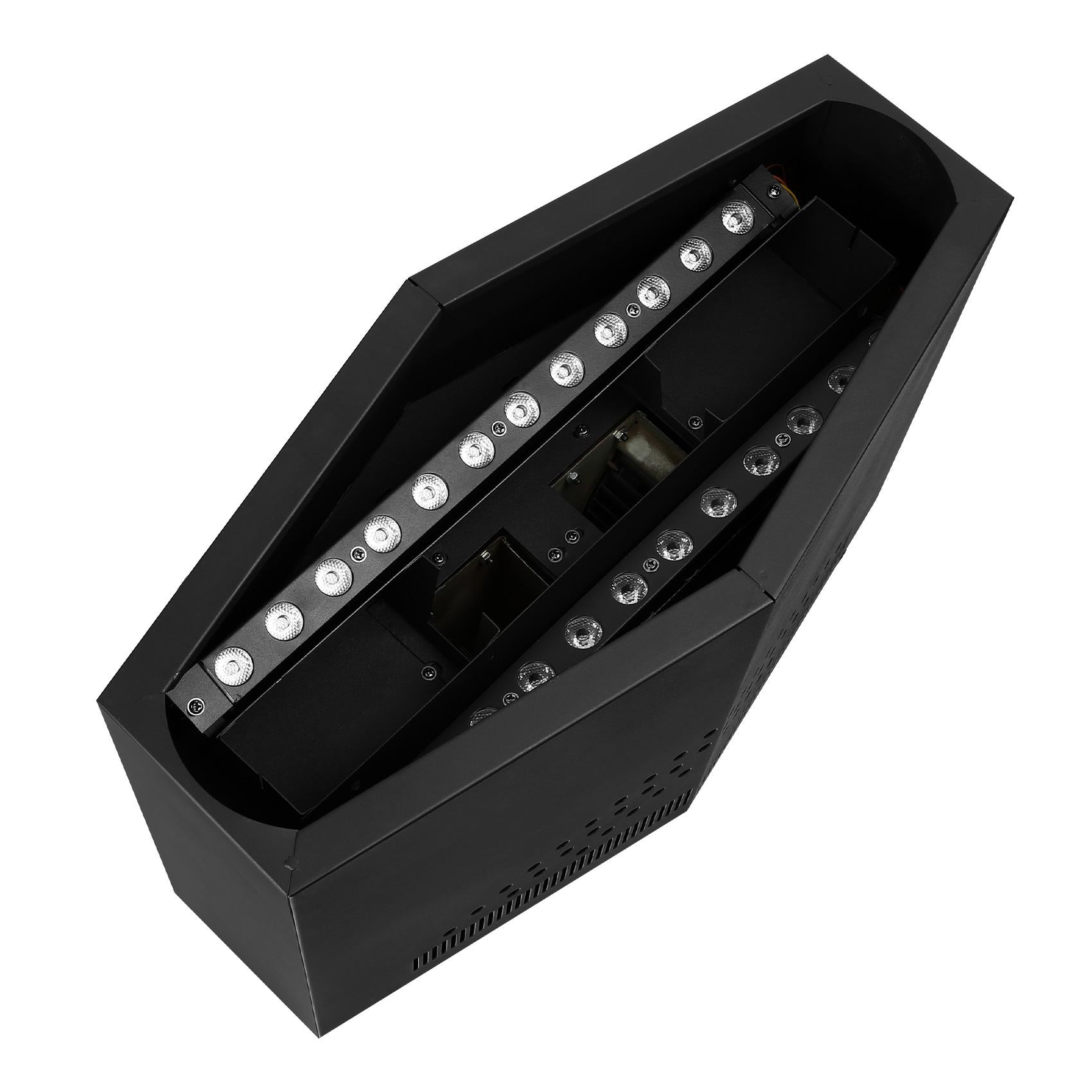 TC-Home LED Fake Fire Light 150W Artificial Bonfire Lamp 24 LEDs RGB 3in1 DMX-512 Controlled