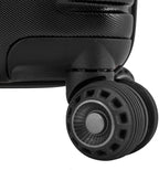 Archer Polycarbonate Hardside Spinner Luggage Set, Black, 2-Piece