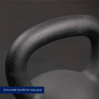 Fitness 28 KG Cast Iron Kettlebell, Single Piece Casting, KG and LB Markings, Full Body Workout