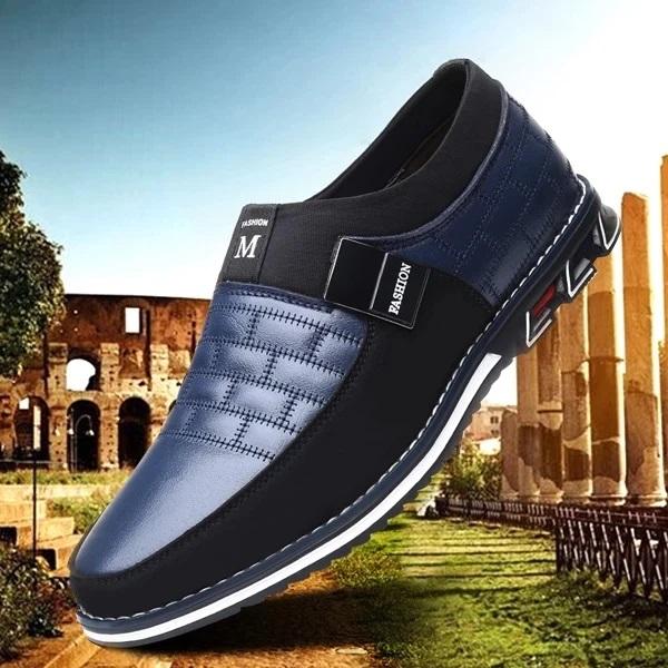 Men's Business Leather Slip On Shoes
