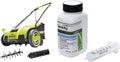 sun joe aj798e 12-amp 13-inch electric dethatcher and scarifier &amp; syngenta 46256 tenacity 8oz herbicide, clear