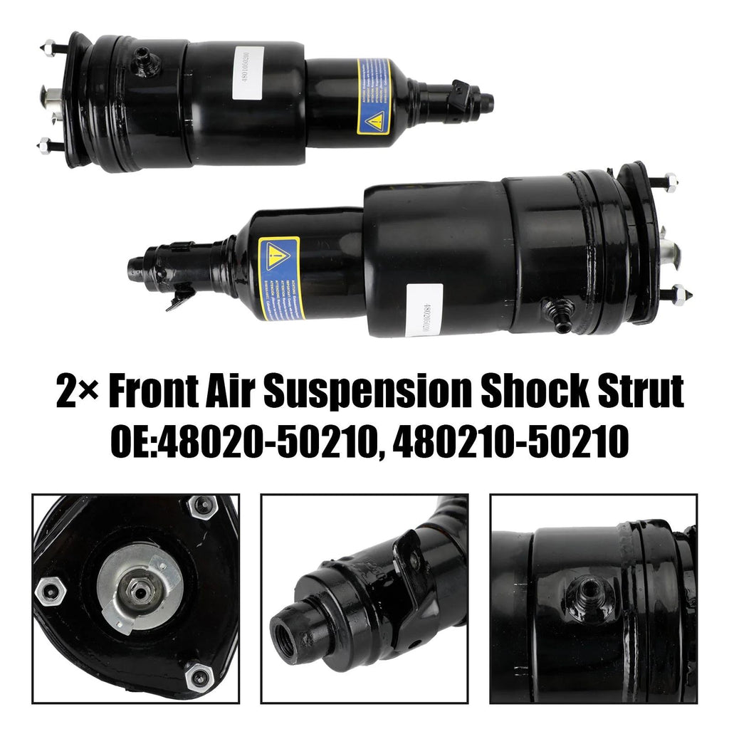 2009-2016 Lexus LS600h 4WD 2×Front Air Suspension Shock Strut 4802050200 4801050200 Generic