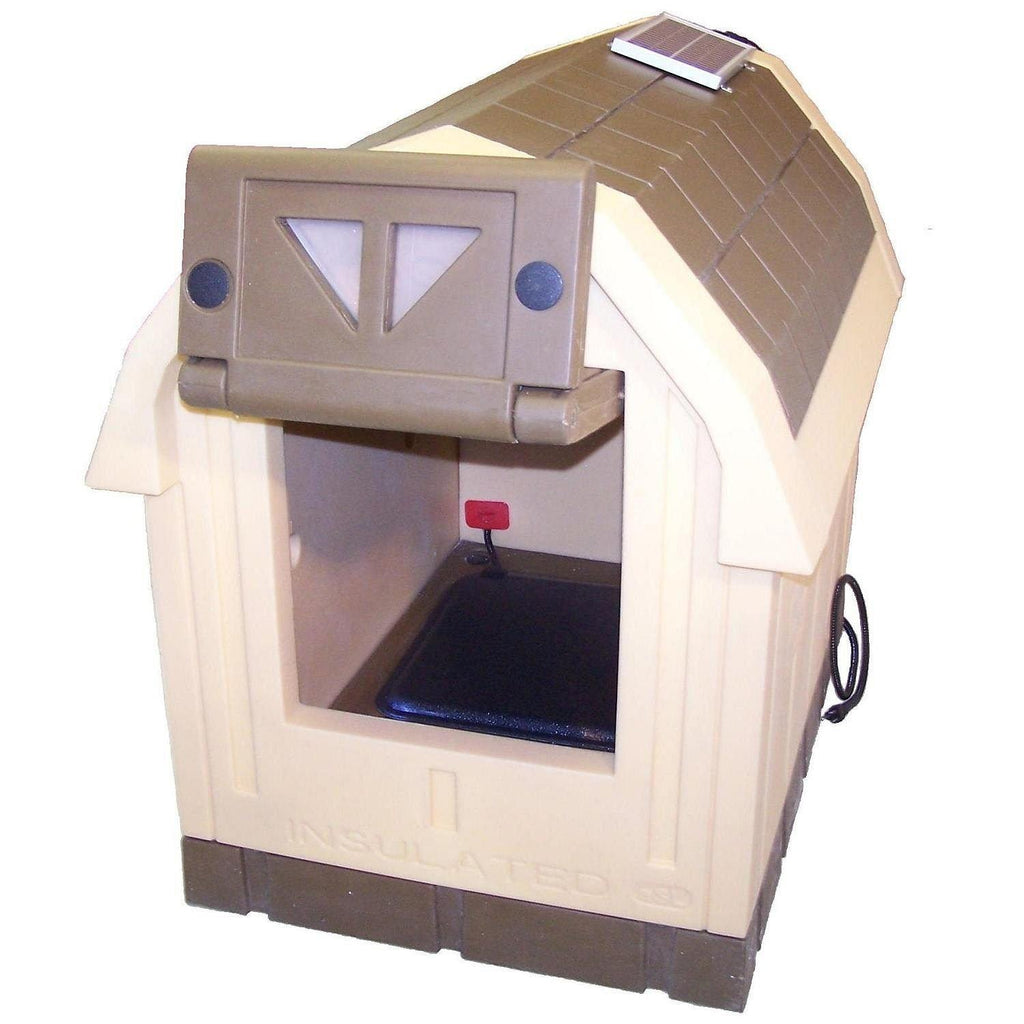 ASL Solutions Deluxe Dog Palace LarDoghouse - Includes Heater and Fan