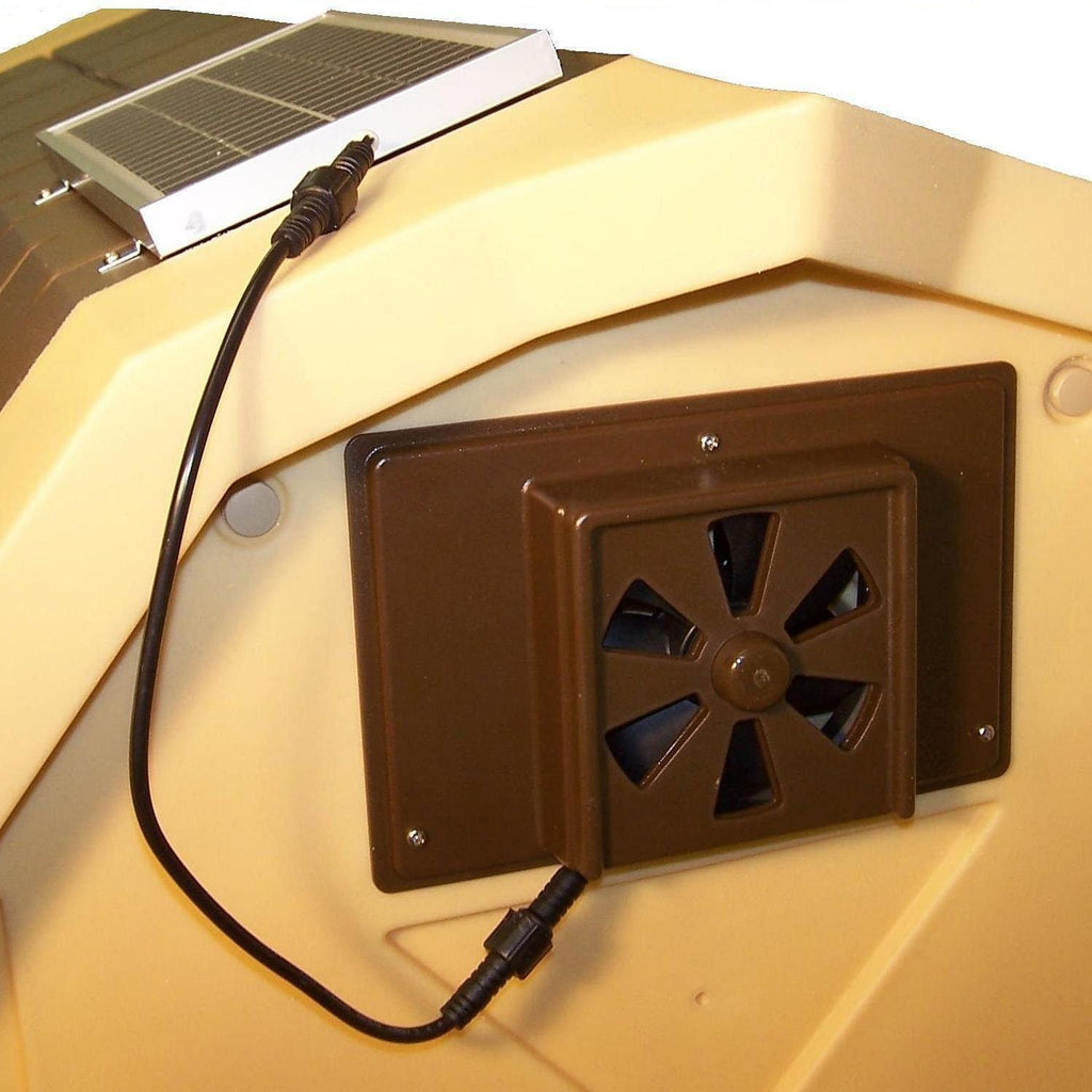 ASL Solutions Deluxe Dog Palace LarDoghouse - Includes Heater and Fan