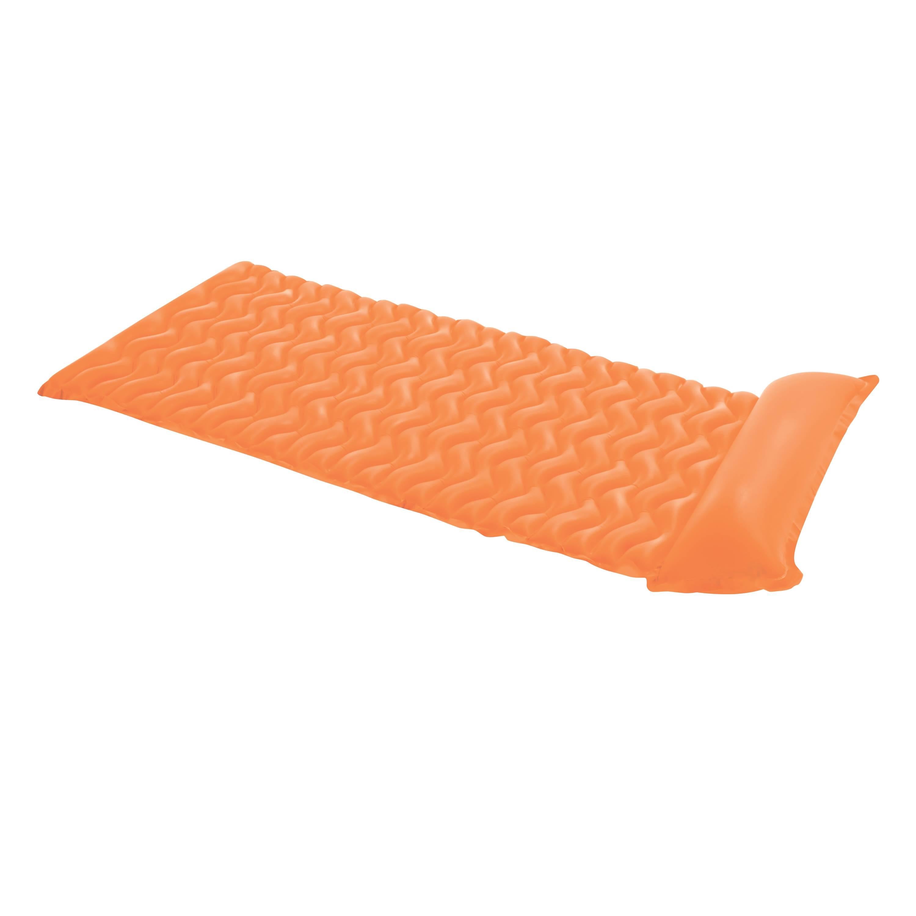 Tote 'N Float Wave Mat Floating Pool Lounger with Headrest (12 Pack)