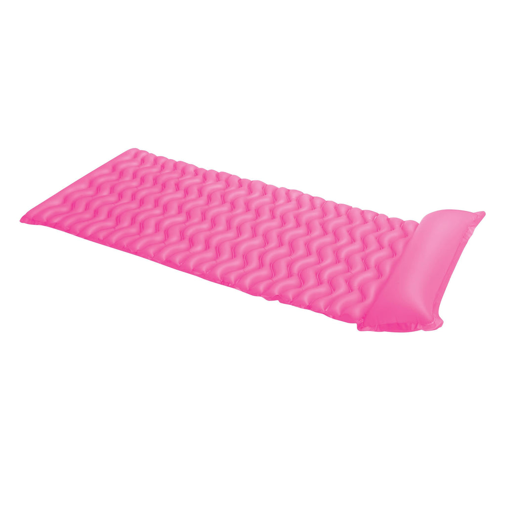Tote 'N Float Wave Mat Floating Pool Lounger with Headrest (12 Pack)