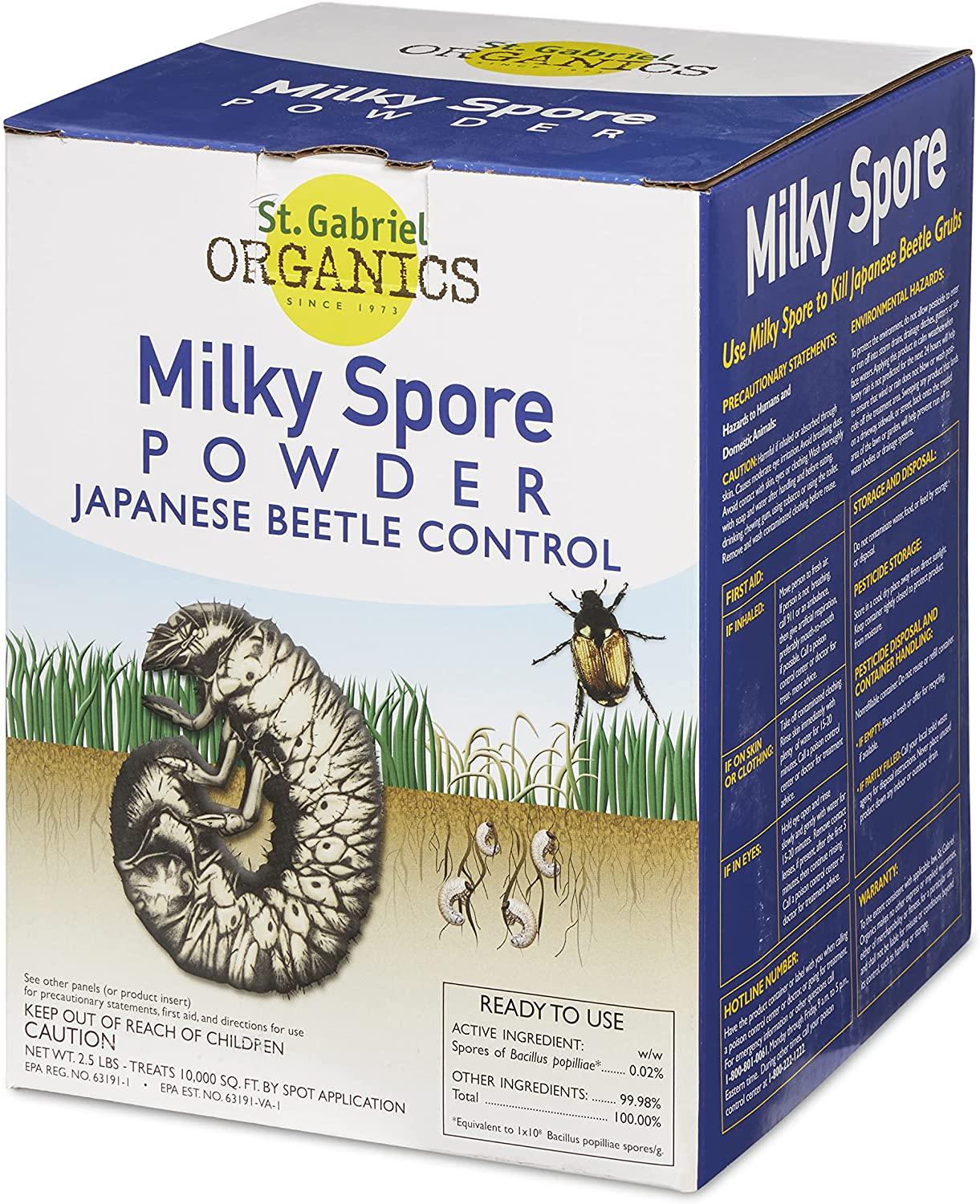 st. gabriel organics gardener's supply company milky spore 40 oz