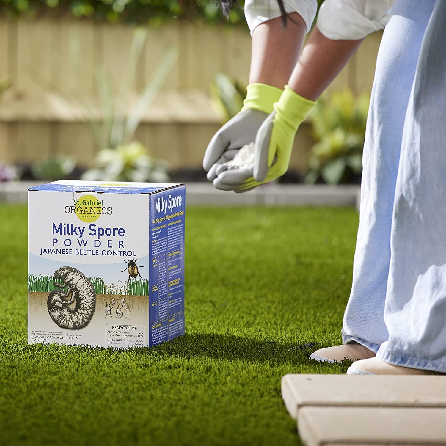 st. gabriel organics gardener's supply company milky spore 40 oz