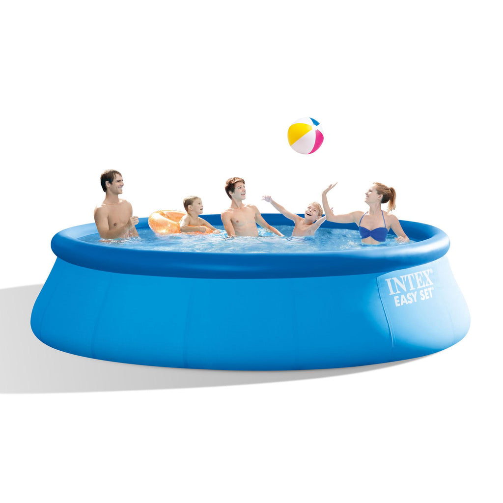 15' x 48" Inflatable Easy Set Above Ground Swimming Pool w/ Ladder &amp; Pump