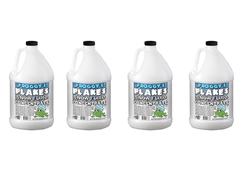 DRY Snow Juice Concentrate (Makes 64 Gallons) - (50-75 Feet Float / Drop) - 4 Gallon Case