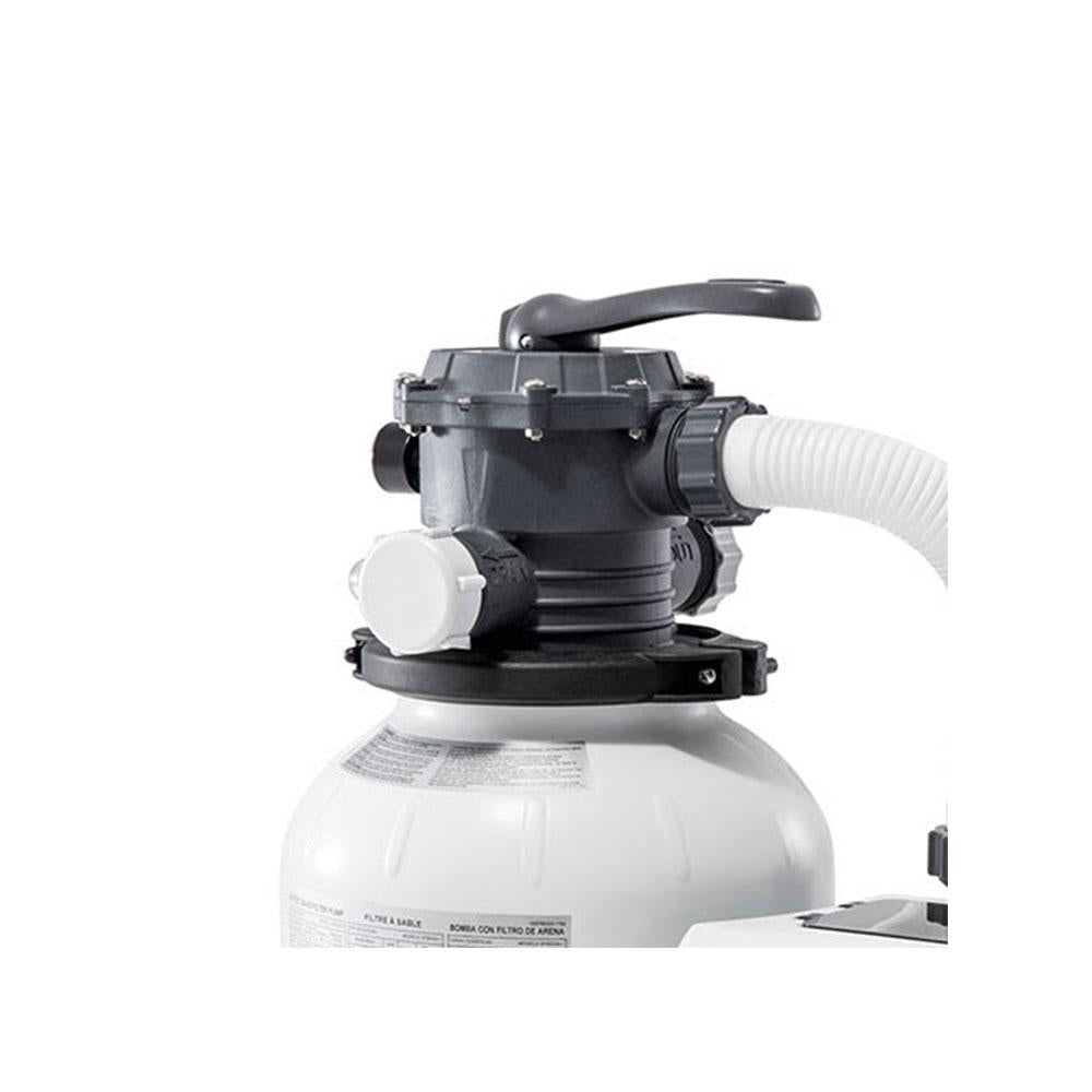 intex 2100 gph above ground pool sand filter pump with automatic timer (2 pack)