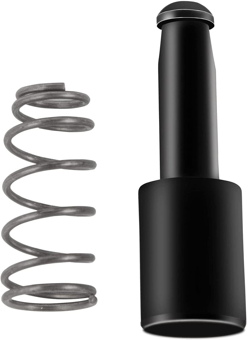 vevor pto shaft, 1-3/8" pto drive shaft, 6 spline end and round implement end pto driveline shaft, series 4 tractor pto shaft, 51"-75" brush hog pto shaft, for finish mower, rotary cutter