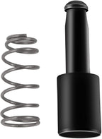 vevor pto shaft, 1-3/8" pto drive shaft, 6 spline end and round implement end pto driveline shaft, series 4 tractor pto shaft, 51"-75" brush hog pto shaft, for finish mower, rotary cutter