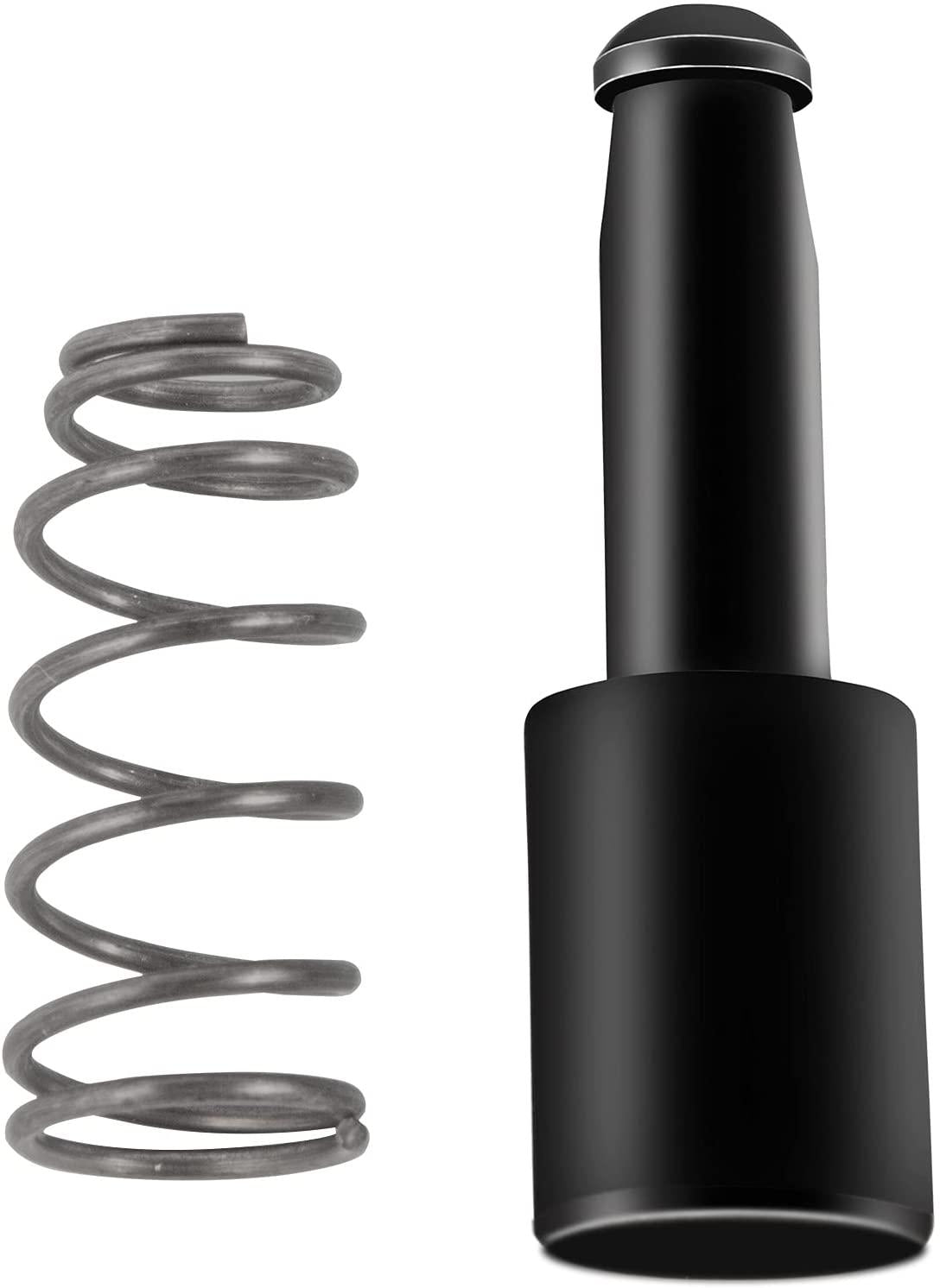 vevor pto shaft, 1-3/8" pto drive shaft, 6 spline tractor, round implement ends pto driveline shaft, series 4 tractor pto shaft, 43"-61" brush hog pto shaft black, for finish mower, rotary cutter