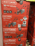CRAFTSMAN V60 CORDLESS 21-IN. 3-IN-1 SELF-PROPELLED LAWN MOWER KIT CMCMW270Z1