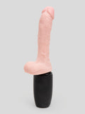 King Cock Ultra Realistic Thrusting Warming Realistic Vibrator 6 Inch, Flesh Pink