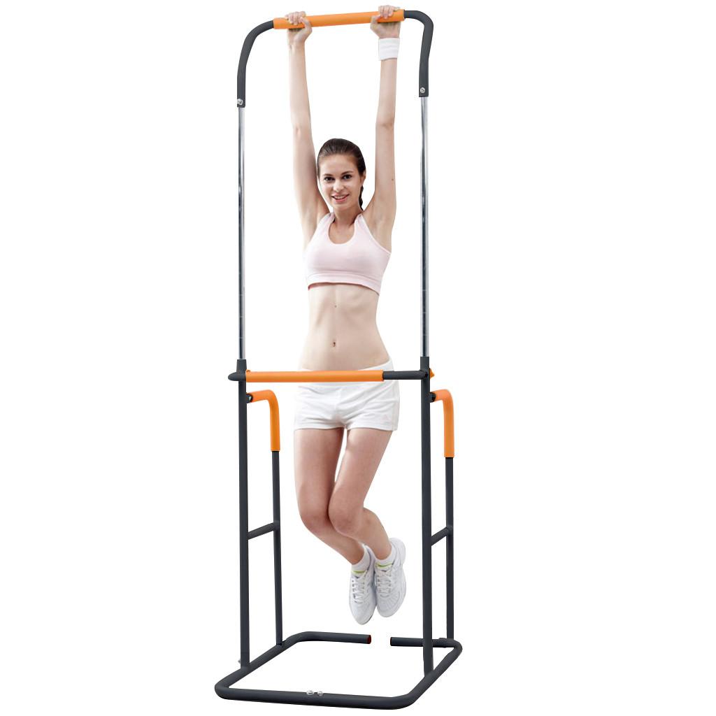 Station Adjustable Pull Up Bar Exercise Workout Multi Function Equipment