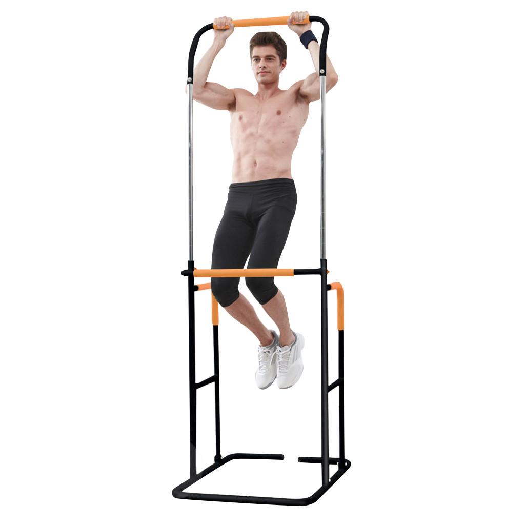 Station Adjustable Pull Up Bar Exercise Workout Multi Function Equipment