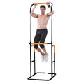 Power Tower Dip Station Adjustable Pull Up Bar