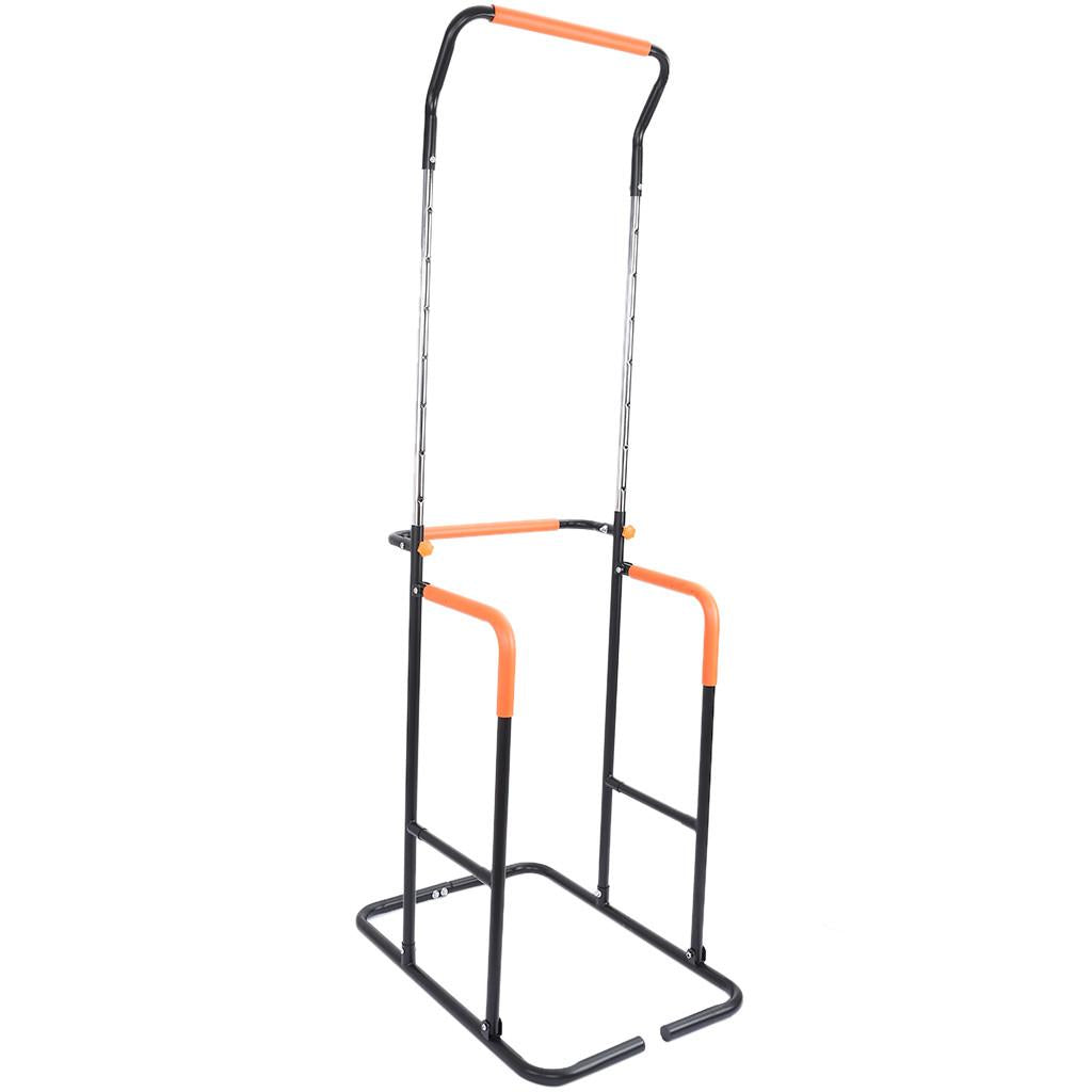 {Baby}Power Tower Dip Station Adjustable Pull Up Bar Exercise Home Gym Strength Training Workout Multi Function Equipment