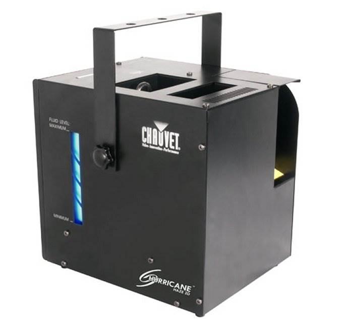 Chauvet DJ Hurricane Haze 2D Water Based Smoke/Fog Machine &amp; Fog Juice (2 Pack)