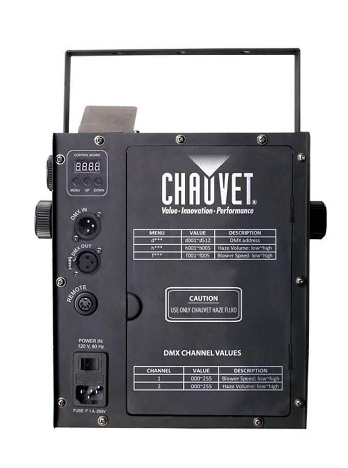 Chauvet DJ Hurricane Haze 2D Water Based Smoke/Fog Machine &amp; Fog Juice (2 Pack)