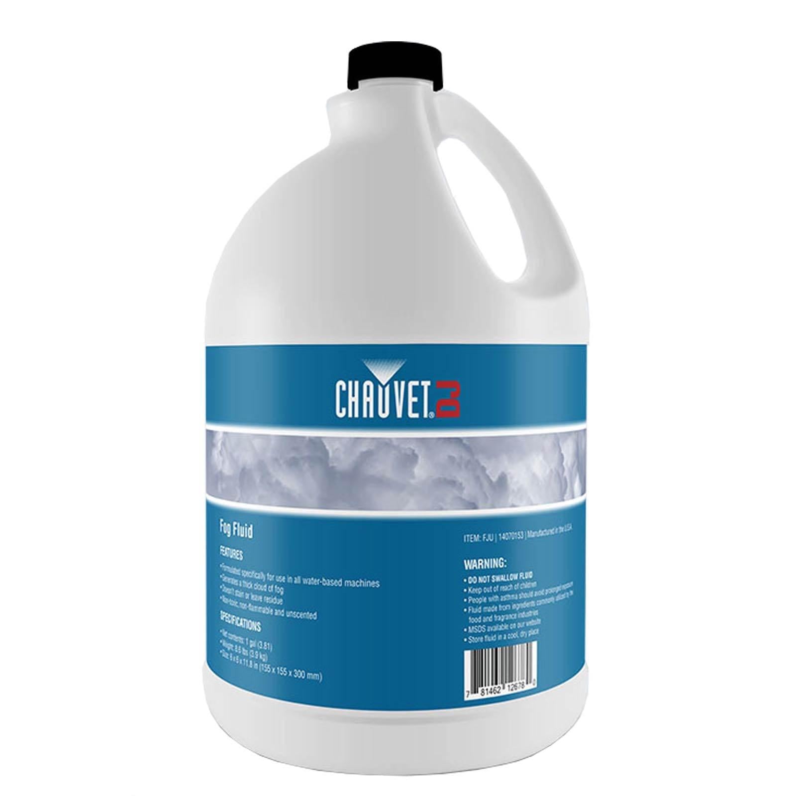 Chauvet DJ Hurricane Haze 2D Water Based Smoke/Fog Machine &amp; Fog Juice (2 Pack)