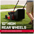 EasyGlide 21-Inch Gas Lawn Mower, 144cc 4-Stroke OHV Engine, Push Walk-Behind, 3-in-1 Mulch/Bag/Side Discharge, Steel Deck, 6 Height Adjustment