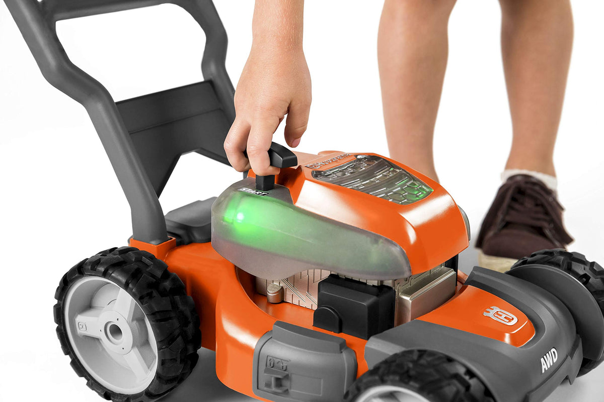 589289602 Toddler Toy Lawn Mower with Realistic Sounds and Light-Up Engine for Ages 2 and Up