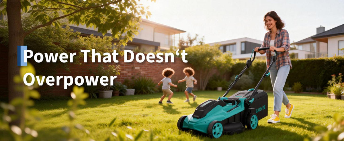 17 Inch Electric Lawn Mower Cordless