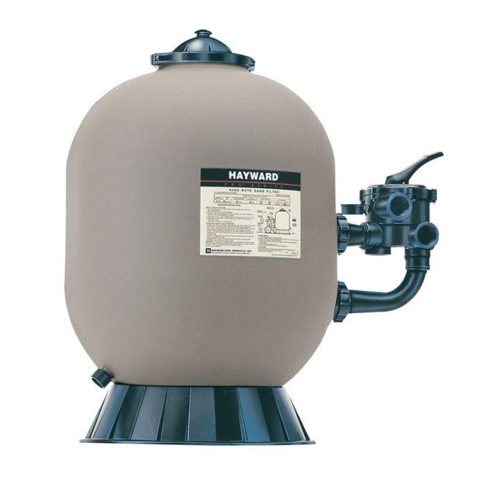 hayward 31" proseries side-mount sand filter for in-ground swimming pools